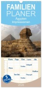 Cover-Bild zum Titel 'Familienplaner 2026 - Ägypten - Impressionen mit 5 Spalten (Wandkalender, 21 x 45 cm) CALVENDO' von 'Michael Weiß'