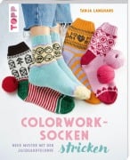 Cover-Bild zum Titel 'Colorwork-Socken stricken' von 'Tanja Langhans'