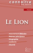 Cover-Bild zum Titel 'Fiche de lecture Le Lion de Joseph Kessel (Analyse littéraire de référence et résumé complet)' von 'Joseph Kessel'