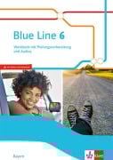 Cover-Bild zum Titel 'Blue Line 6. Workbook mit Prüfungsvorbereitung und Audios Klasse 10. Ausgabe Bayern' von ''