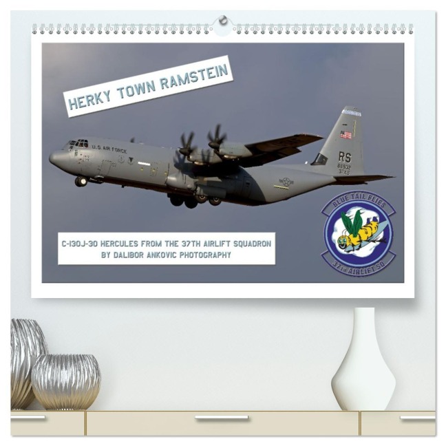 HERKY TOWN RAMSTEIN (hochwertiger Premium Wandkalender 2026 DIN A2 quer), Kunstdruck in Hochglanz - Dalibor Ankovic
