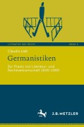 Cover-Bild zum Titel 'Germanistiken' von 'Claudia Lieb'