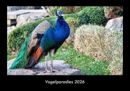 Cover-Bild zum Titel 'Vogelparadies 2026 Fotokalender DIN A3' von 'Tobias Becker'