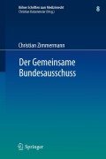 Cover-Bild zum Titel 'Der Gemeinsame Bundesausschuss' von 'Christian Zimmermann'