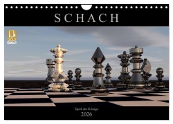 SCHACH - Spiel der Könige (Wandkalender 2026 DIN A4 quer), CALVENDO Monatskalender - Renate Bleicher