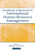 Cover-Bild zum Titel 'Handbook of Research in International Human Resource Management' von ''