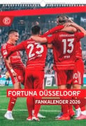 Cover-Bild zum Titel 'N Neumann - Fortuna Düsseldorf 2026 - Wandkalender A3 (30x42 cm) mit 12 Monatsblättern, deutschem Kalendarium & Spiralbindung, Fußball-Fankalender mit Spielerfotografien in Rot-Weiß' von ''