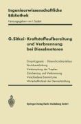 Cover-Bild zum Titel 'Kraftstoffaufbereitung und Verbrennung bei Dieselmotoren' von 'György Sitkei'