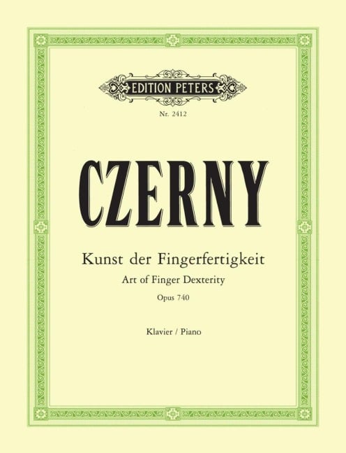 Die Kunst der Fingerfertigkeit op. 740 (699) - Carl Czerny