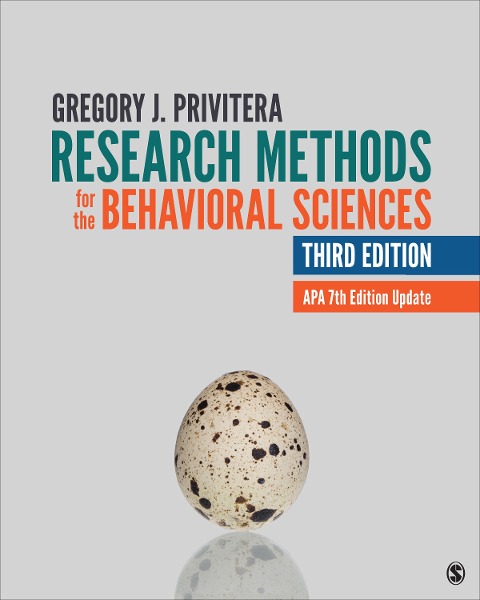 Research Methods for the Behavioral Sciences - Gregory J. Privitera
