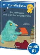 Cover-Bild zum Titel 'Bücherfresser und Dachbodengespenster' von 'Cornelia Funke'
