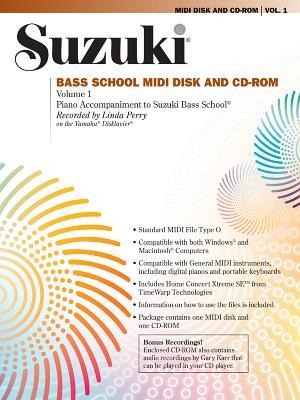 Suzuki Bass School MIDI Disk Acc./CD-Rom, Vol 1 - Gary Karr