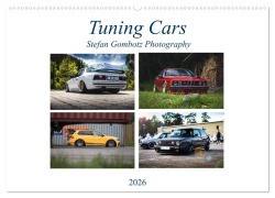 Cover-Bild zum Titel 'Tuning Cars (Wandkalender 2026 DIN A2 quer), CALVENDO Monatskalender' von 'Stefan Gombotz'