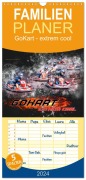 Familienplaner 2026 - GoKart - extrem cool mit 5 Spalten (Wandkalender, 21 x 45 cm) CALVENDO - Peter Roder