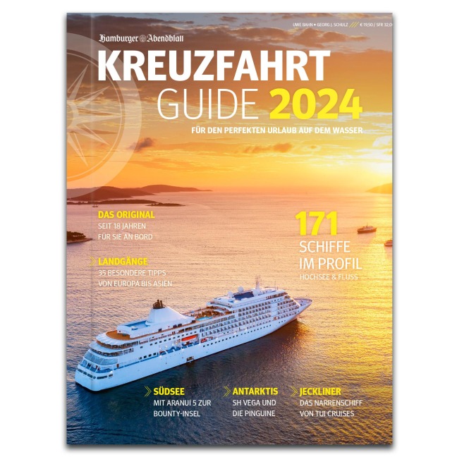 Kreuzfahrt Guide 2024 - Hamburger Abendblatt, Georg J. Schulz, Uwe Bahn