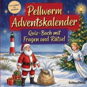 Cover-Bild zum Titel 'Pellworm-Adventskalender: Quiz-Buch mit Fragen und Rätsel' von 'Schlauvento Interactive'
