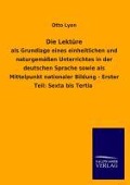 Cover-Bild zum Titel 'Die Lektüre' von 'Otto Lyon'