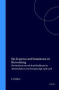 Cover-Bild zum Titel 'Op de Grens Van Humanisme En Hervorming' von 'F J Dubiez'