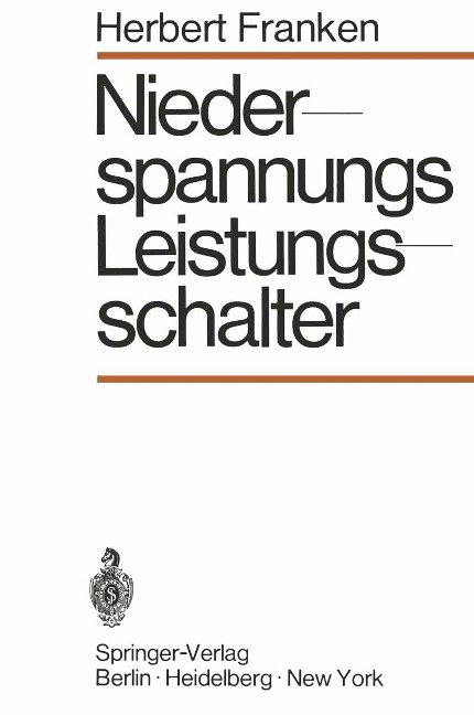Niederspannungs-Leistungsschalter - Herbert Franken
