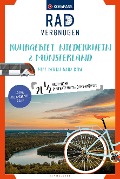 Cover-Bild zum Titel 'KOMPASS Radvergnügen Ruhrgebiet, Niederrhein & Münsterland mit Bahn und Bike' von ''