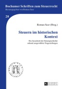 Cover-Bild zum Titel 'Steuern im historischen Kontext' von ''