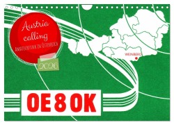Cover-Bild zum Titel 'Austria calling - Amateurfunk in Österreich (Wandkalender 2026 DIN A4 quer), CALVENDO Monatskalender' von 'Henning von Löwis of Menar'