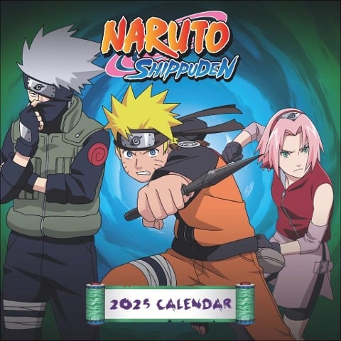 Naruto Broschurkalender 2025 - 