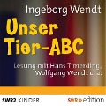 Cover-Bild zum Titel 'Unser Tier-ABC' von 'Ingeborg Wendt'