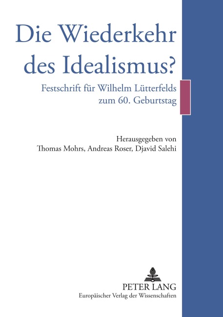 Die Wiederkehr des Idealismus? - 