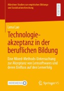 Cover-Bild zum Titel 'Technologieakzeptanz in der beruflichen Bildung' von 'Lena Lao'