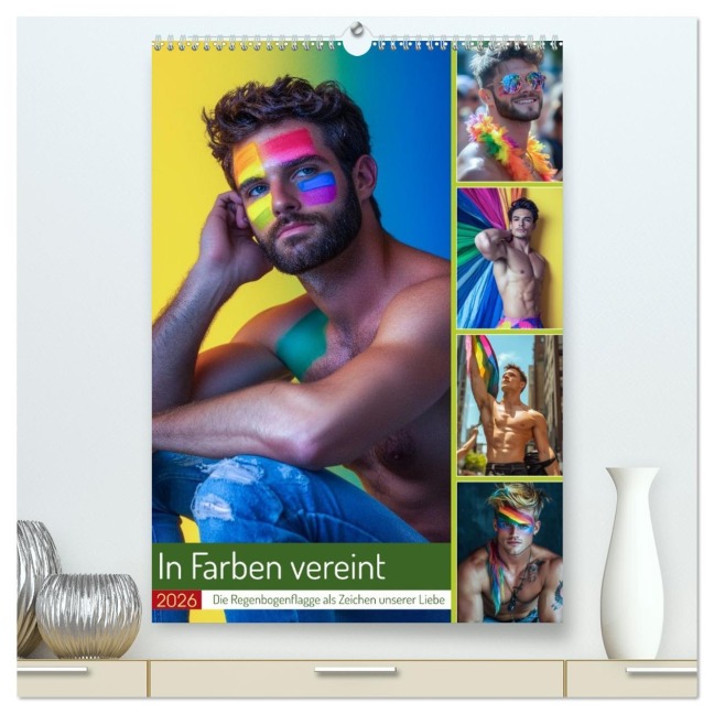 In Farben vereint (hochwertiger Premium Wandkalender 2026 DIN A2 hoch), Kunstdruck in Hochglanz - Steffen Gierok-Latniak
