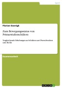 Cover-Bild zum Titel 'Zum Bewegungsstatus von Primarstufenschülern' von 'Florian Goerigk'
