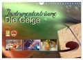 Instrumententräume - Die Geige (Wandkalender 2024 DIN A4 quer), CALVENDO Monatskalender - Christiane Calmbacher