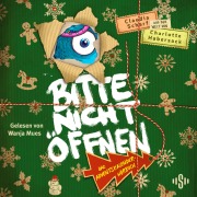 Cover-Bild zum Titel 'Bitte nicht öffnen: Das Adventskalender-Hörbuch' von 'Charlotte Habersack, Claudia Scharf'