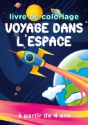 Cover-Bild zum Titel 'Voyage dans l'espace' von 'Cahier d'Activités Exploration Spatiale'