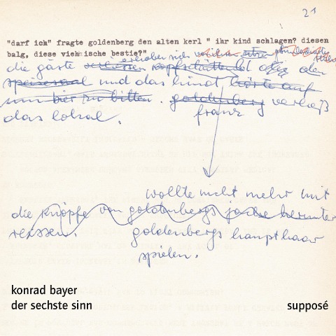 Der sechste Sinn - Konrad Bayer