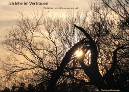 Cover-Bild zum Titel 'Ich lebe im Vertrauen' von 'Christina Wohlfarth'