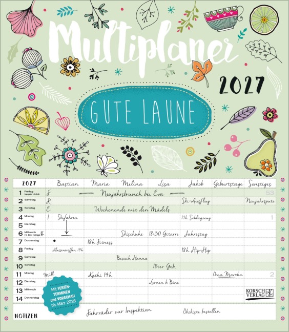 Multiplaner - Gute Laune 2027 - 