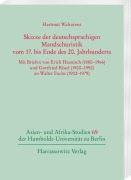 Cover-Bild zum Titel 'Skizze der deutschsprachigen Mandschuristik vom 17. bis Ende des 20. Jahrhunderts' von 'Hartmut Walravens'