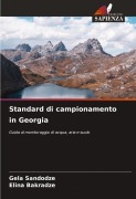 Cover-Bild zum Titel 'Standard di campionamento in Georgia' von 'Gela Sandodze, Elina Bakradze'