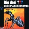 Cover-Bild zum Titel '032/und der Ameisenmensch' von 'Die Drei ???'