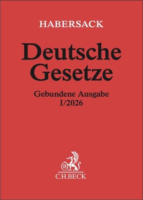 Deutsche Gesetze Gebundene Ausgabe I/2026 - 
