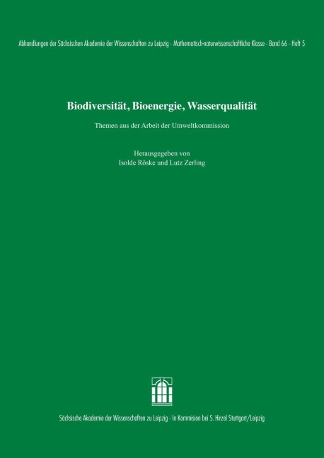 Biodiversität, Bioenergie, Wasserqualität. Themen aus der Arbeit der Umweltkommission - 