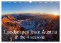 Landscapes from Austria in the 4 seasons (Wall Calendar 2024 DIN A3 landscape), CALVENDO 12 Month Wall Calendar - Christa Kramer