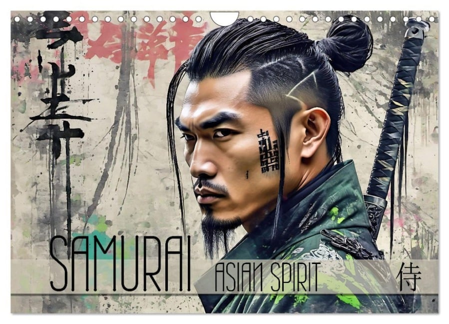 Samurai - Asian Spirit (Wandkalender 2026 DIN A4 quer), CALVENDO Monatskalender - Renate Utz