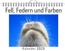 Cover-Bild zum Titel 'Fell, Federn und Farben' von 'Luca Vogel'
