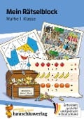 Cover-Bild zum Titel 'Mein Rätselblock Mathe 1. Klasse' von 'Melanie Rhauderwiek'