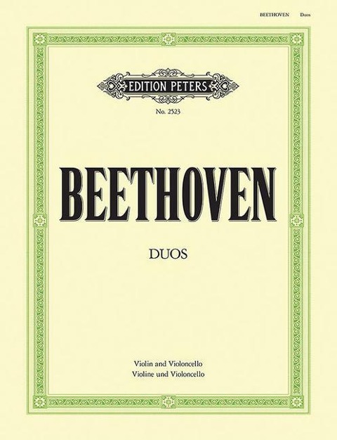 3 Duos Woo 27 (Arranged for Violin and Cello) - Ludwig van Beethoven, Carl Hermann