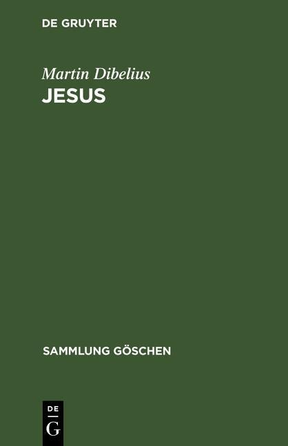 Jesus - Martin Dibelius
