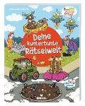 Cover-Bild zum Titel 'Deine kunterbunte Rätselwelt' von 'Isabel Große-Holtforth'